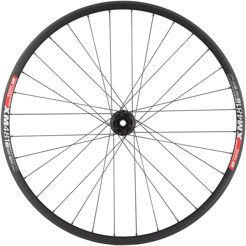 Load image into Gallery viewer, Quality Wheels DT 350/DT XM481 Front Wheel 29in 15x110mm Boost 6-Bolt Black