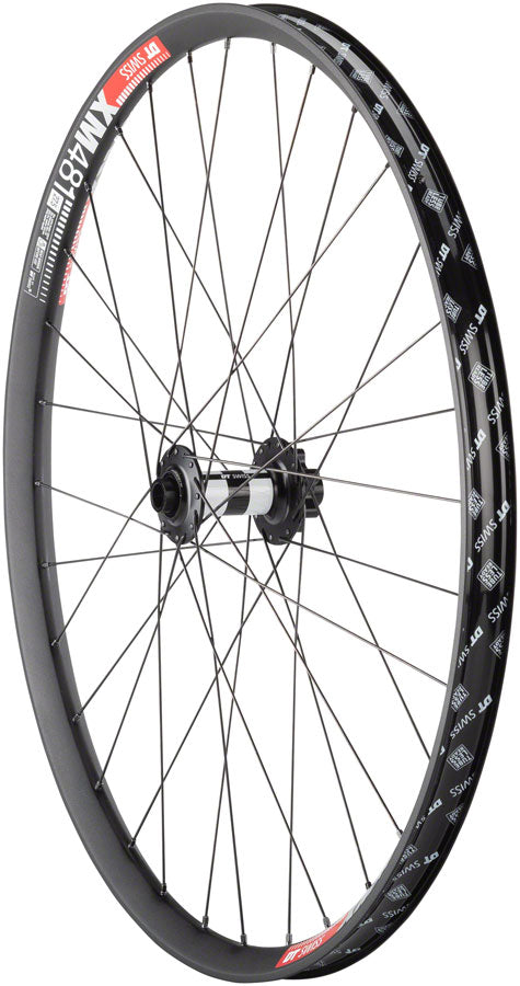 Load image into Gallery viewer, Quality-Wheels-DT-350-DT-XM481-Front-Wheel-Front-Wheel-27.5-in-Tubeless-Ready-Clincher-WE2740-Bicycle-Front-Wheel