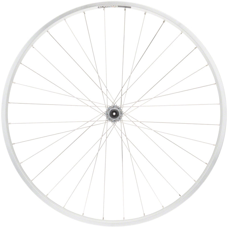 Load image into Gallery viewer, Quality Wheels Value Double Wall Series Front Wheel 700c QRx100mm Rim Brake