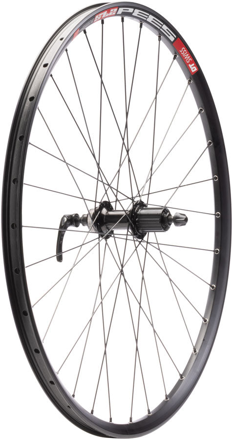 Load image into Gallery viewer, Quality Wheels Deore M610/DT 533d Rear Wheel 27.5in QRx135mm Center Lock HG 10