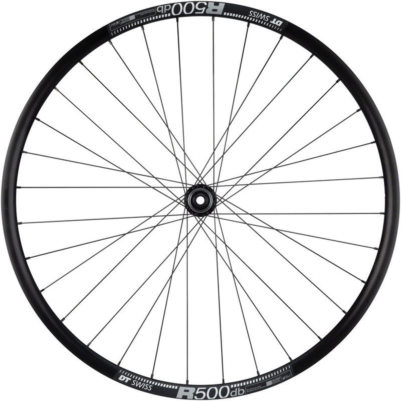 Load image into Gallery viewer, Quality Wheels Shimano 105/DT R500 Front Wheel - 700, 12 x 100mm, Center-Lock, Black, 32H