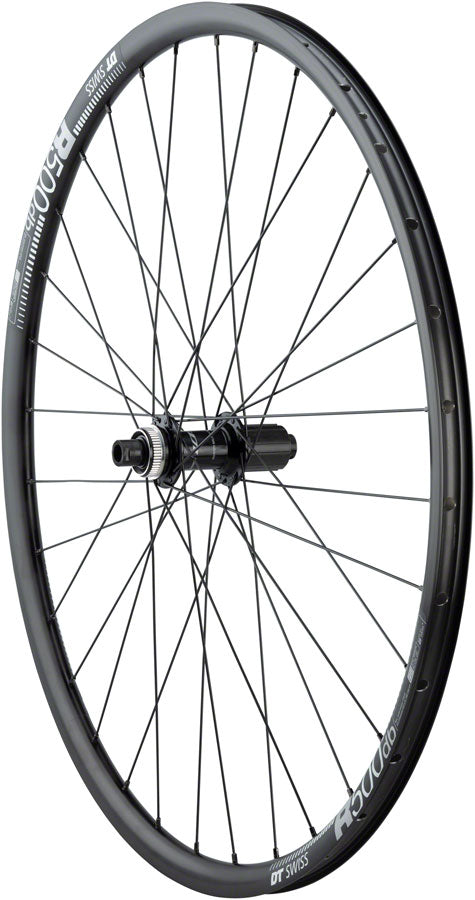 Load image into Gallery viewer, Quality-Wheels-105-DT-R500-Disc-Rear-Wheel-Rear-Wheel-700c-Tubeless-Ready-Clincher-WE2813-Bicycle-Rear-Wheel
