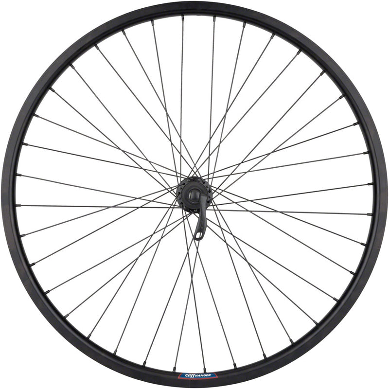 Load image into Gallery viewer, Quality Wheels Value HD Series Rear Wheel 26in QRx135mm Rim Brake HG 10 Black