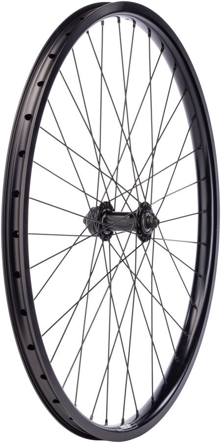 Load image into Gallery viewer, Quality Wheels Value HD Series Disc Rear Wheel - 26", QR x 135mm, Center-Lock, HG 10, Black, 32H