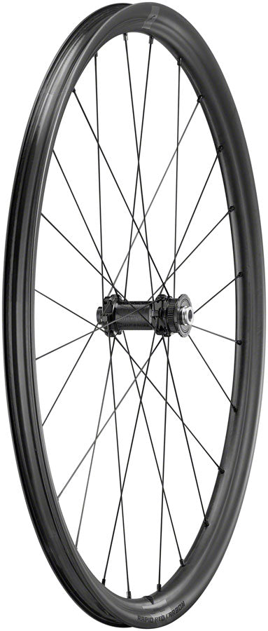 Load image into Gallery viewer, Fulcrum Rapid Red Carbon DIMF Front Wheel 700c 12x100mm Center Lock TCS Black