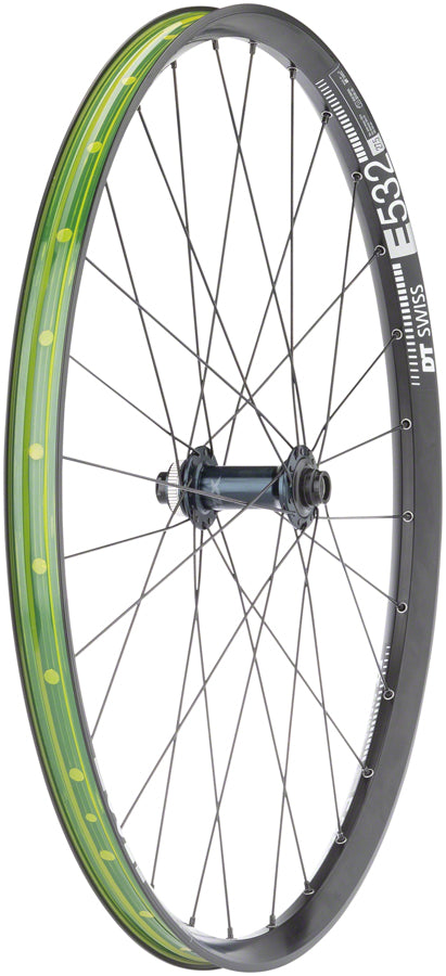 Load image into Gallery viewer, Quality Wheels Shimano SLX/DT E532 Front Wheel 27.5in 15x110mm Center Lock Blk