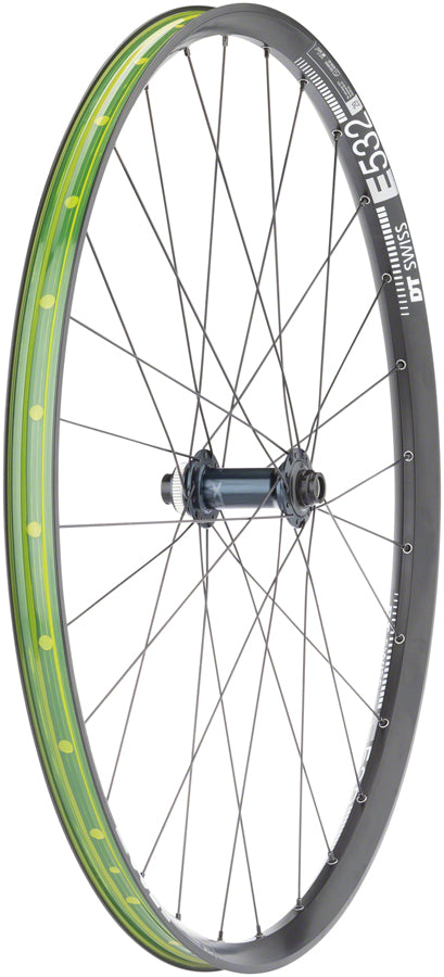Load image into Gallery viewer, Quality Wheels Shimano SLX/DT E532 Front Wheel 29in 15x110mm Center Lock Black
