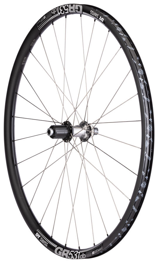 Load image into Gallery viewer, Quality Wheels Shimano Ultegra/DT GR531 Wheelset - 700, 12 x 100/142mm, Center-Lock, HG11 MTN, Black, 32H