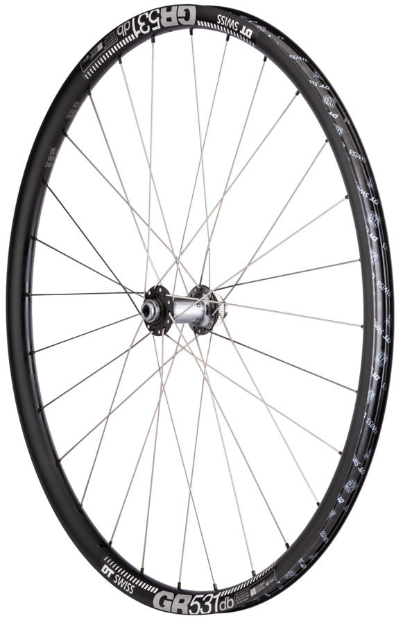 Load image into Gallery viewer, Quality Wheels Shimano Ultegra/DT GR531 Wheelset - 700, 12 x 100/142mm, Center-Lock, HG11 MTN, Black, 32H