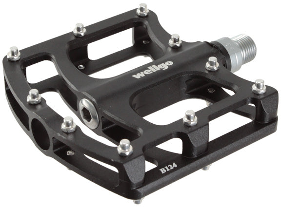Load image into Gallery viewer, Wellgo-B124-Flat-Platform-Pedals-PEDL2533-Bicycle-Pedals