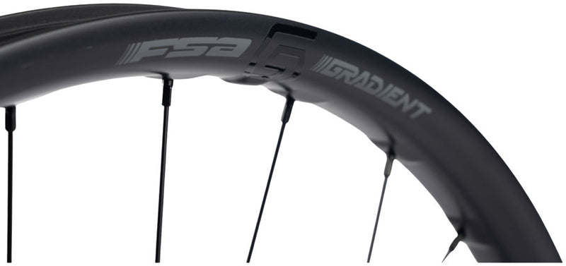 Load image into Gallery viewer, Full Speed Ahead Gradient i30 Carbon Rear Wheel - 27.5", 12 x 148mm, 6-Bolt, Micro Spline, Carbon, Black
