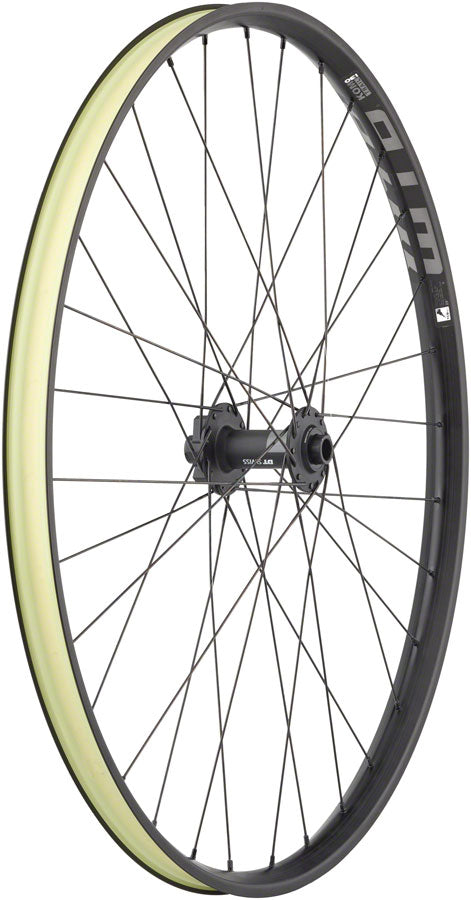 Load image into Gallery viewer, Quality Wheels 29in Front Wheel DT 370/WTB KOM i29 15x110mm 6-Bolt Black MTB