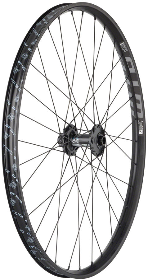 Load image into Gallery viewer, Quality Wheels 27.5in Front Wheel DT 370/WTB KOM i29 15x110mm 6-Bolt Black|MTB