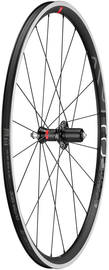 Load image into Gallery viewer, Fulcrum Racing 6 Alloy Wheelset 700c QRx100/130mm Rim Brake HG 11 Clincher Blk