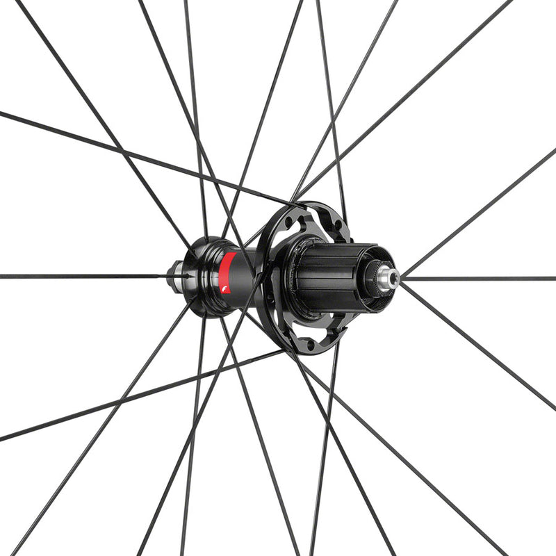 Load image into Gallery viewer, Fulcrum Racing 5 Alloy Wheelset 700c QRx100/130mm Rim Brake HG 11 Clincher Blk