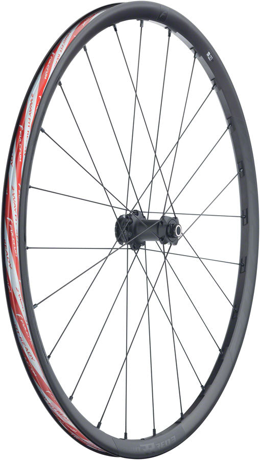 Load image into Gallery viewer, Fulcrum Rapid Red 3 DB Alloy Front Wheel 700c 12x100mm Center Lock TCS Black