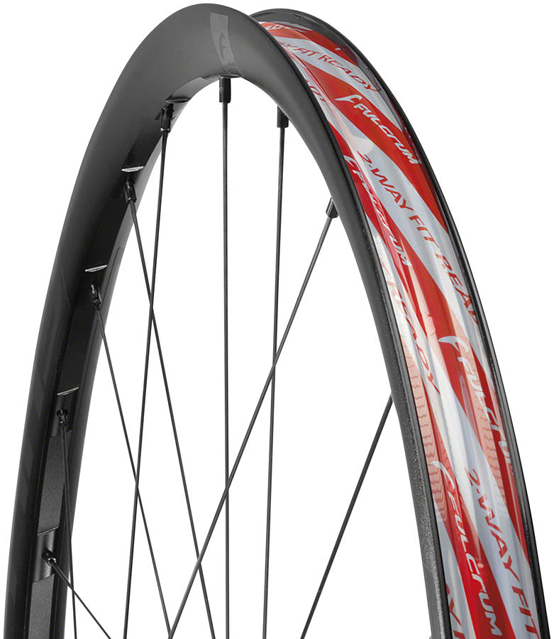 Load image into Gallery viewer, Fulcrum Rapid Red 3 DB Alloy Rear Wheel 700c 12x142mm Centerlock N3W TCS Black