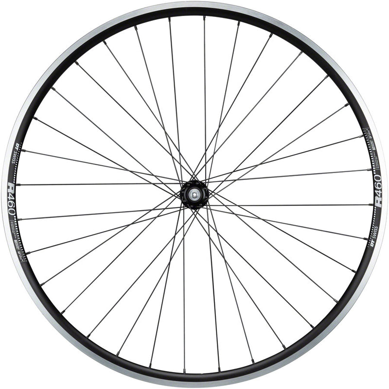 Load image into Gallery viewer, Quality Wheels Shimano 105/DT R460 Front Wheel - 700, QR x 100mm, Rim Brake, Black, Clincher, 32H