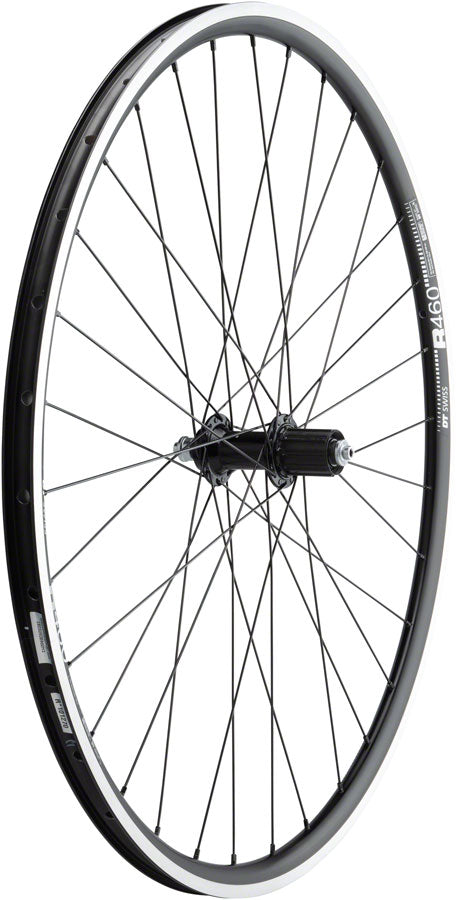 Load image into Gallery viewer, Quality Wheels 105/R460 Rear Wheel 700c QRx130mm Rim Brake HG 11 Clincher Blk