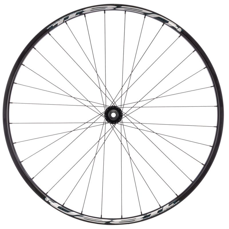Load image into Gallery viewer, Quality Wheels Shimano Tiagra/Weinmann U28 Front Wheel - 700c, 12 x 100mm, Center-Lock, Black, 32H