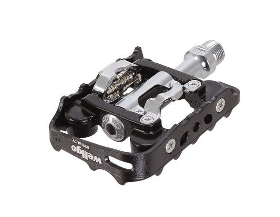 Load image into Gallery viewer, Wellgo-Clipless-Pedals-with-Cleats-PEDL2595-Bicycle-Pedals