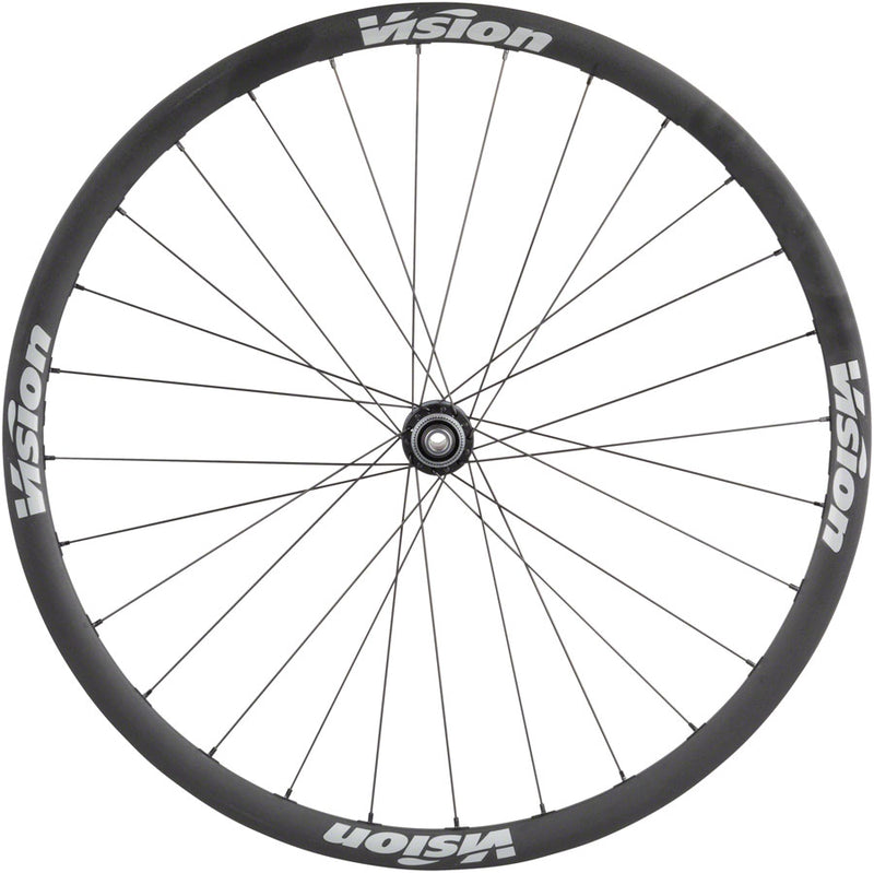Load image into Gallery viewer, Quality Wheels 700c Shimano Ultegra/Vision Trimax Front 12x100mm 28H CL Black