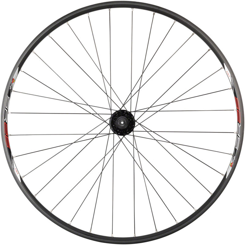 Load image into Gallery viewer, Quality Wheels Sun SR25 Rear Wheel 29in QRx135mm 6-Bolt HG 10 Black Clincher