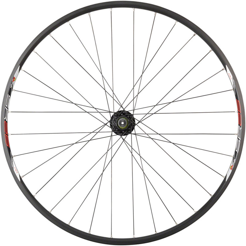 Load image into Gallery viewer, Quality Wheels Sun SR25 Rear Wheel 29in QRx135mm 6-Bolt HG 10 Black Clincher