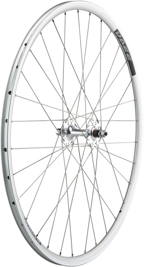 Load image into Gallery viewer, Quality Wheels Alex DA22 Track Front 700c 9x1x100mm Rim Brake Clincher Silver