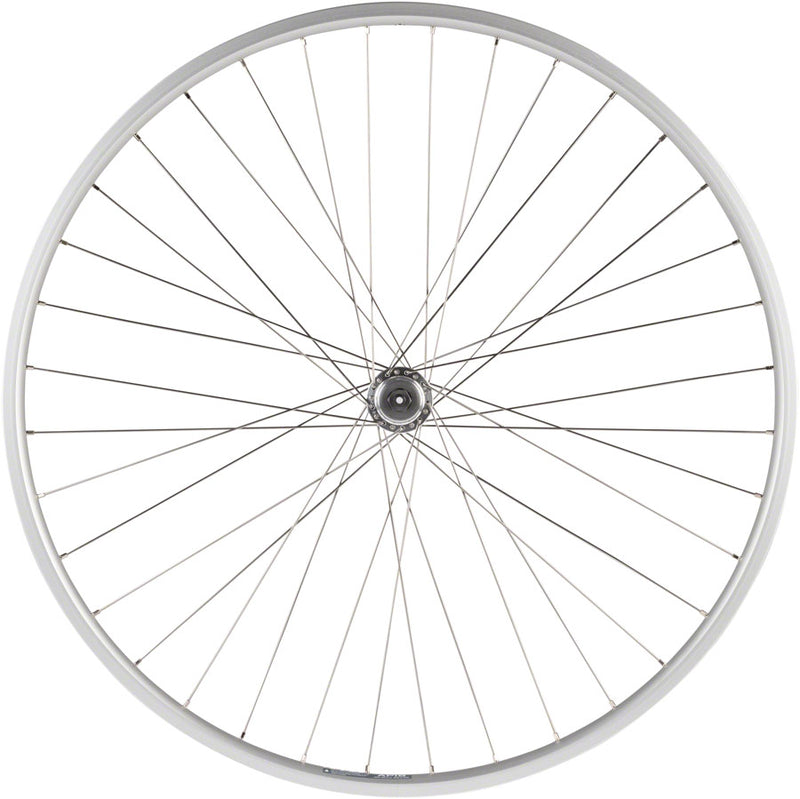 Load image into Gallery viewer, Quality Wheels Alex AP18 Rear Wheel 27in QRx130mm FW Rim Brake Silver Clincher