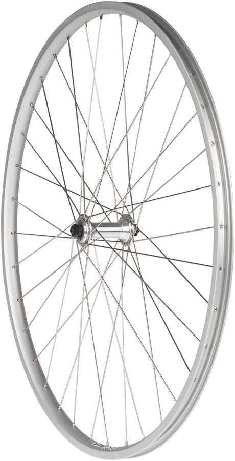 Load image into Gallery viewer, Quality-Wheels-Value-Single-Wall-Series-Front-Wheel-Front-Wheel-27-in-Clincher-WE8697-Bicycle-Front-Wheel