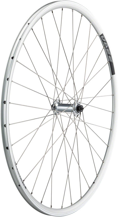 Load image into Gallery viewer, Quality Wheels Tiagra/DA22 Front Wheel 700c QRx100mm Rim Brake Silver Clincher