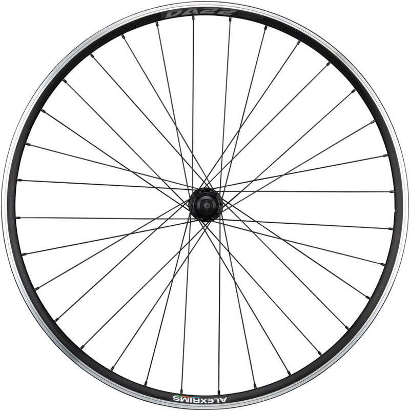 Load image into Gallery viewer, Quality Wheels Tiagra/DA22 Alloy Rear Wheel 700c QRx130mm Rim Brake HG 11 Blk