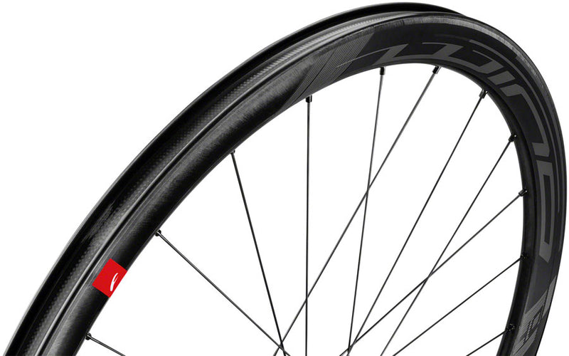 Load image into Gallery viewer, Fulcrum WIND 40 DB Front Wheel 700c 12x100mm Center Lock 2-Way Fit TCS Black
