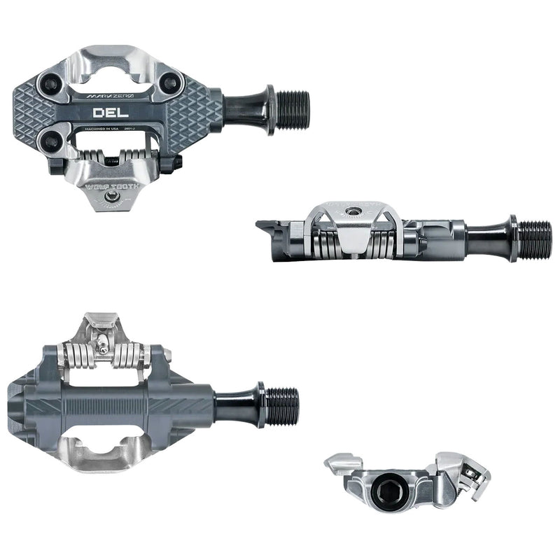 Load image into Gallery viewer, Wolf Tooth Components MK0 DEL Gravel Clipless Pedal, Black