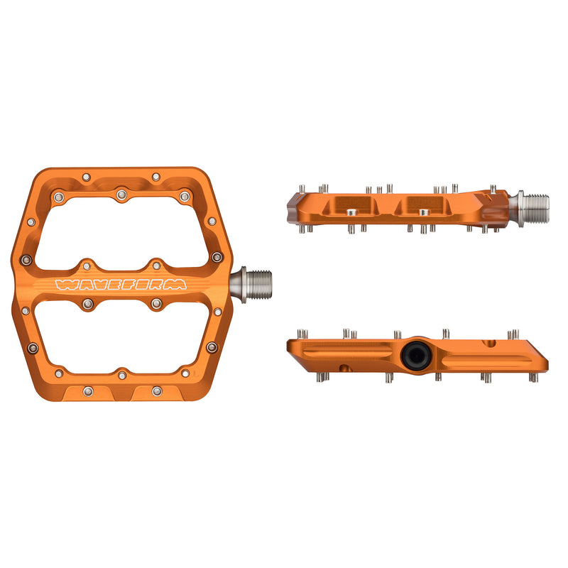 Load image into Gallery viewer, Wolf Tooth Components Waveform Platform Pedal, Small, Orange