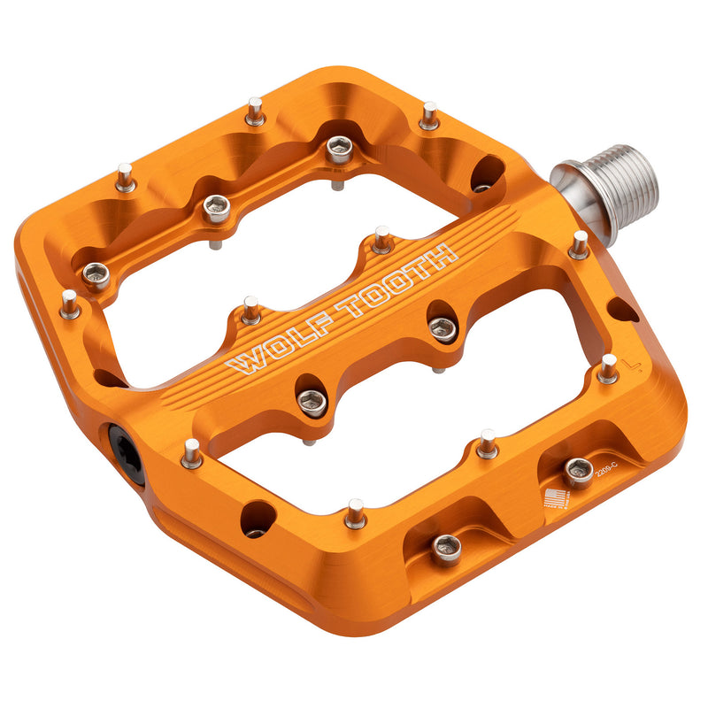 Load image into Gallery viewer, Wolf-Tooth-Waveform-Small-Flat-Platform-Pedals-PEDL2659-Bicycle-Pedals