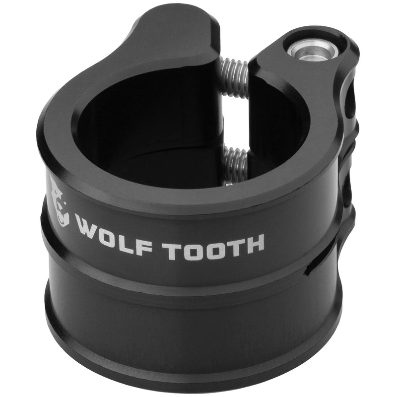 Load image into Gallery viewer, Wolf-Tooth-Components-Dual-Bolt-Clamp-34.9-35mm-Seat-Tube-31.6mm-Post-Seatpost-Binder-Bolt-STBB0223