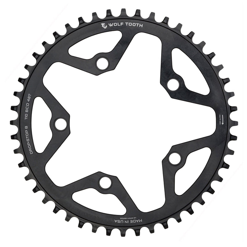 Load image into Gallery viewer, Wolf-Tooth-110-BCD-5-Bolt-Gravel-CX-Road-Chainring-for-12-Speed-Shimano-HG-Chain-Chainrings-WTCCNGR0039