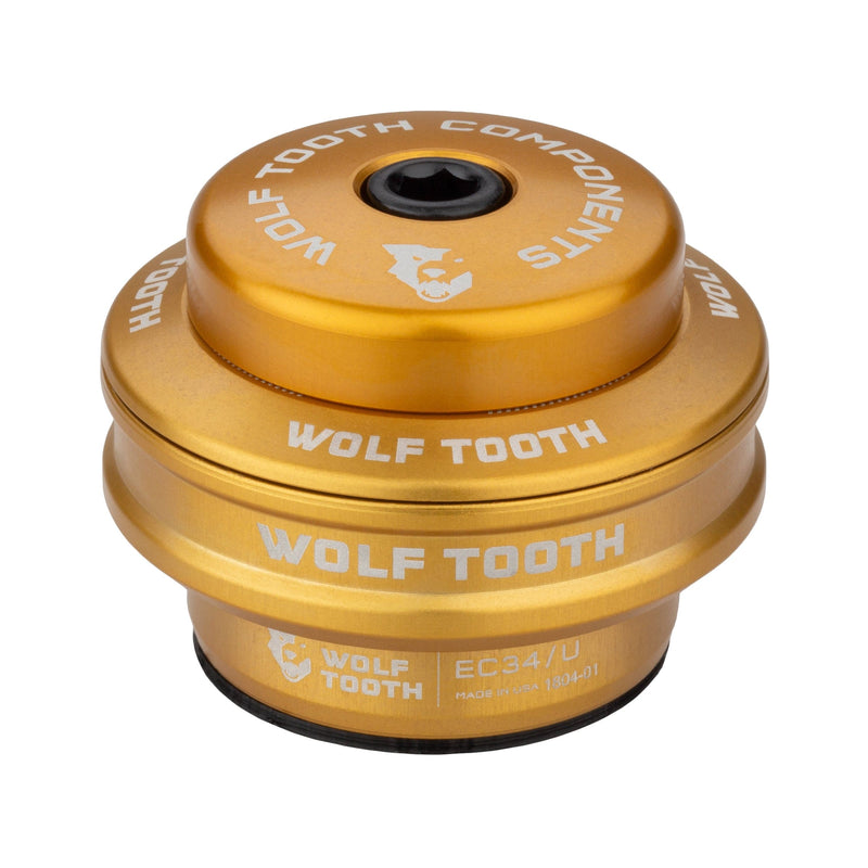 Load image into Gallery viewer, Wolf Tooth EC Headset Lower EC44 - 40 - External Cup, 6061 Aluminum, Black Oxide Steel Bearings, Sealed for Durability & Performance in Raw Silver