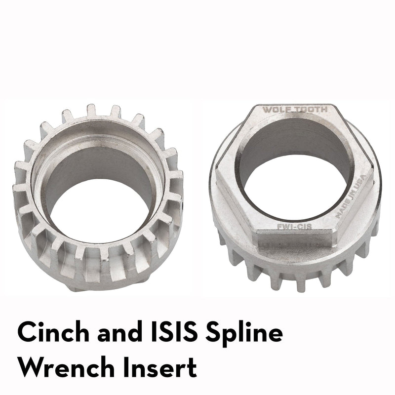 Load image into Gallery viewer, Wolf-Tooth-Cinch-and-ISIS-Insert-for-BB-Wrench-Benchtop-Tools-TL9600