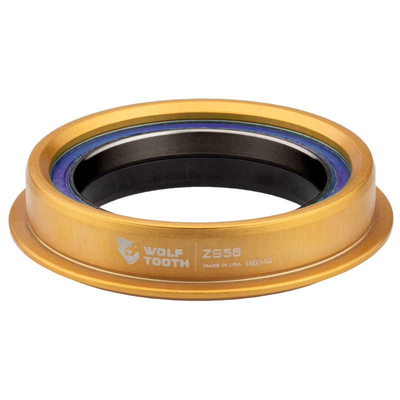 Load image into Gallery viewer, Premium Gold Wolf Tooth ZS Zero Stack Headset Bundle - Aluminum, Durable, Sealed Bearings