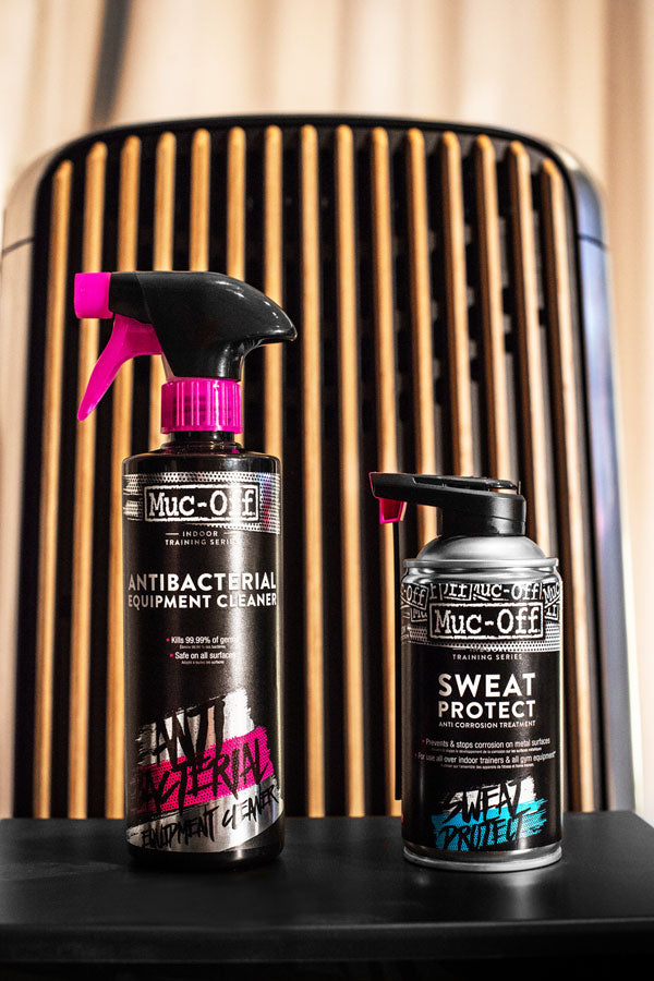 Load image into Gallery viewer, Muc-Off Indoor Training Kit Includes C3 Lube, Sweat Protect, Cream And Towel