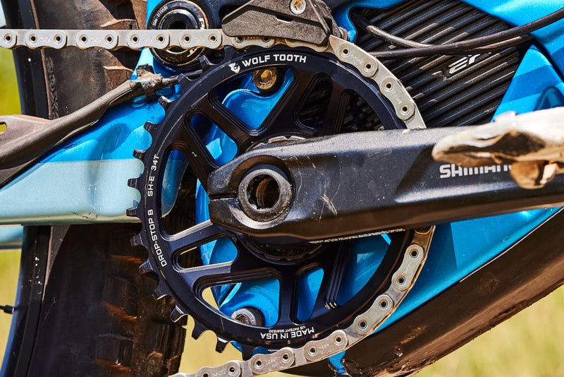 Load image into Gallery viewer, Wolf Tooth Direct Mount Chainrings for Shimano E-Bike Motor Drop-Stop ST 34T