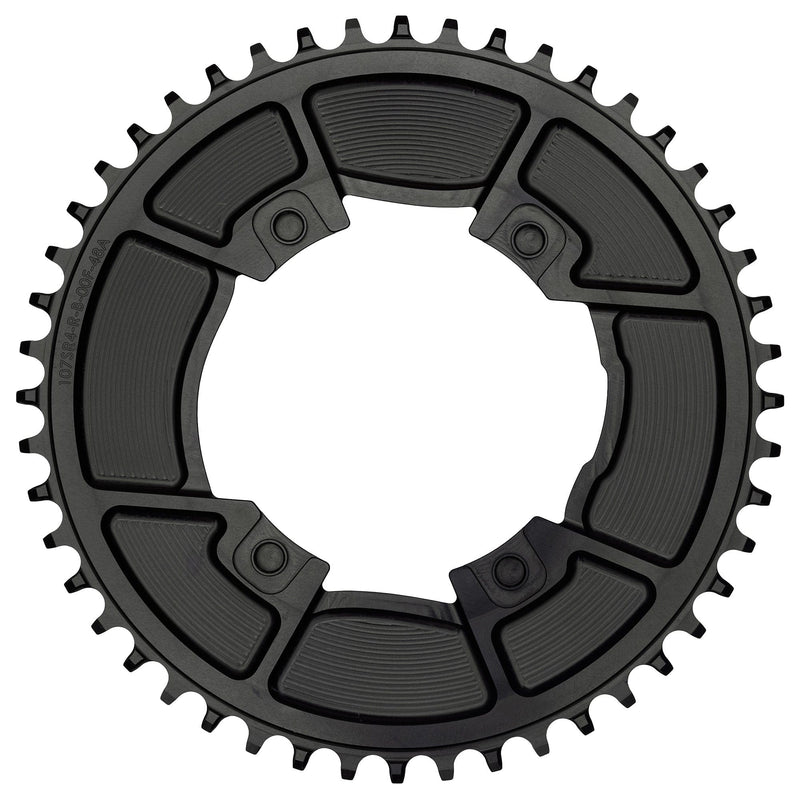 Load image into Gallery viewer, Premium Wolf Tooth Aero 107 BCD Chainrings – Lightweight Aluminum, Drop-Stop® Tech, Optimized for SRAM Eagle & Flattop Chains, Cycling Parts