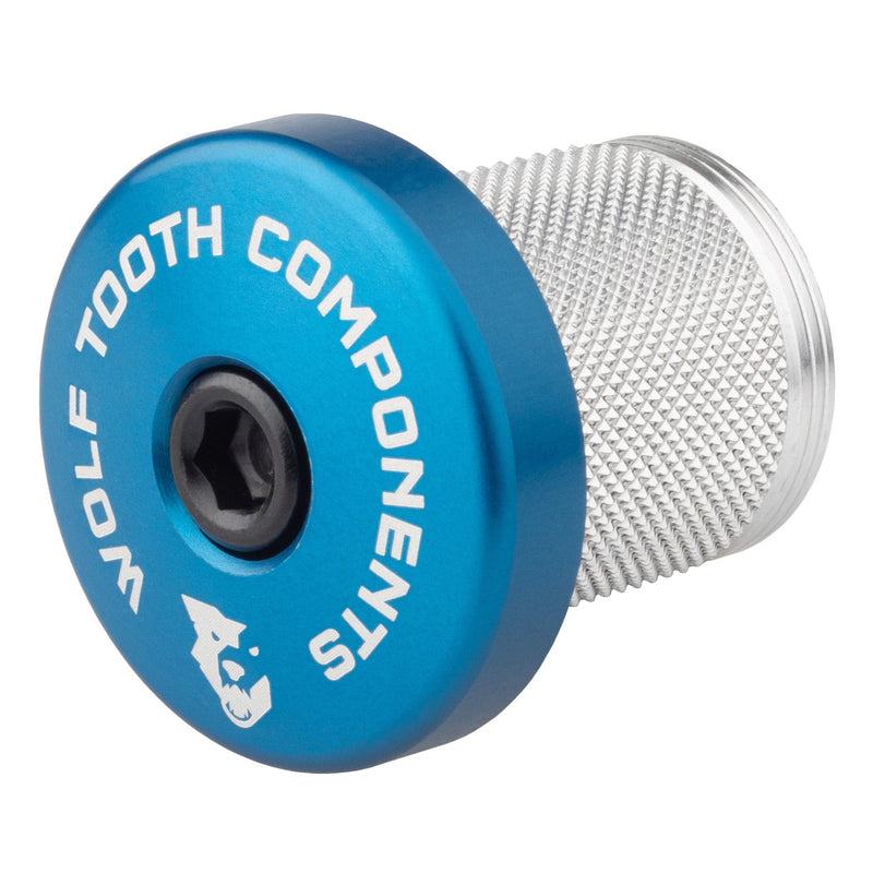 Load image into Gallery viewer, Wolf Tooth Compression Plug with Stem Cap - Carbon MTB & Road Helmet