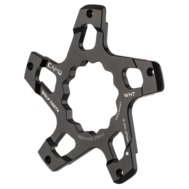 Load image into Gallery viewer, Wolf Tooth CAMO Direct Mount Spider For White Industries Black Boost (52mm chainline)