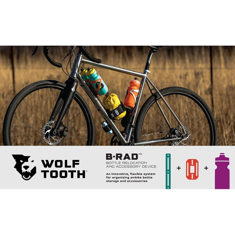 Load image into Gallery viewer, Wolf Tooth B-RAD Double Bottle Cage Adaptor Standard M5 Tapped Holes