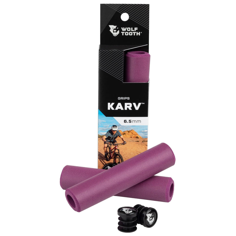 Load image into Gallery viewer, Wolf-Tooth-Karv-Grips-Grips-Slide-On-Grip-133-Bicycle-Grips