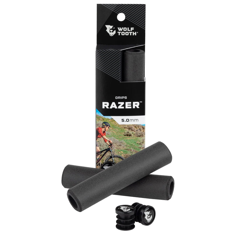Load image into Gallery viewer, Wolf-Tooth-Razer-Grips-Grips-Slide-On-Grip-133-Bicycle-Grips
